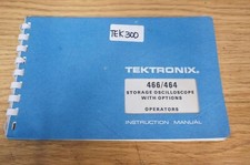 Tektronix Servizio, Funzionamento, Manuali Istruzioni - Vari 