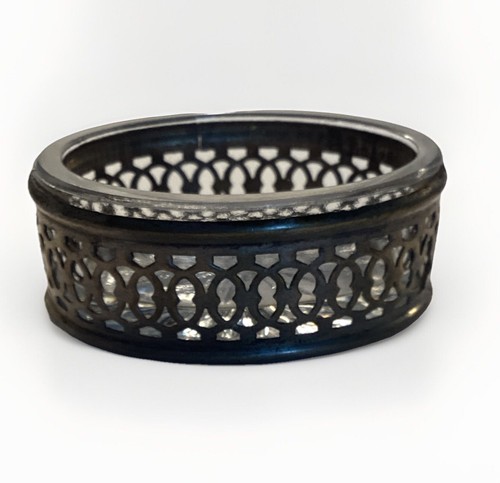 Piatto argento vintage - , vetro
