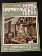 Vtg 1968 Better Homes & Gardens Home Improvemen Ideas Magazine Architecture EUC