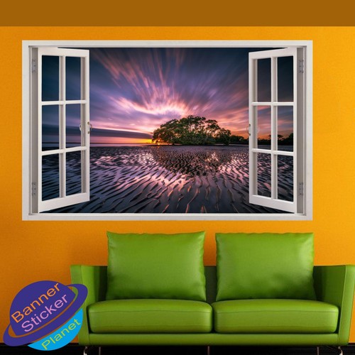 Adesivi murali tramonto - adesivi,