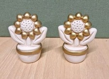 Coppia Vasi Girasoli Thun Cm 7