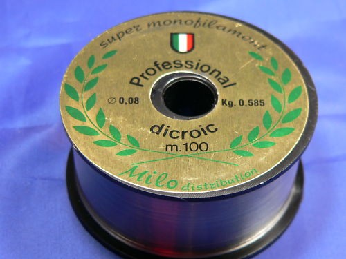 Monofilo milo dicroico - monofilo, 0,08