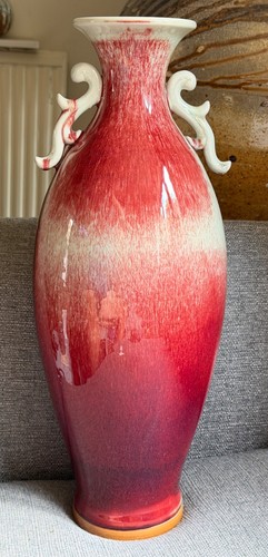Grande vaso porcellana cinese