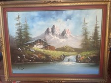 Quadro Vintage Dipinto A Mano