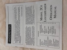 Vandersteen Speaker 2CE