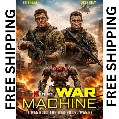 War machine 2026 dvd action - war,
