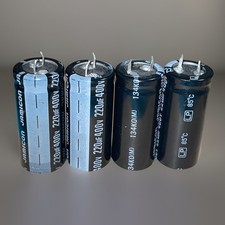 4 pezzi - 220uF 400V 105°C -