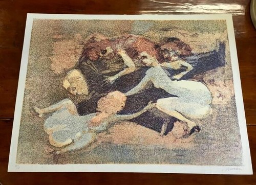 Mino maccari litografia - maccari,