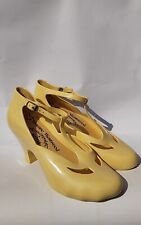 Vivienne Westwood Scarpe Col Tacco Con le Dita Colore Giallo Pastello
