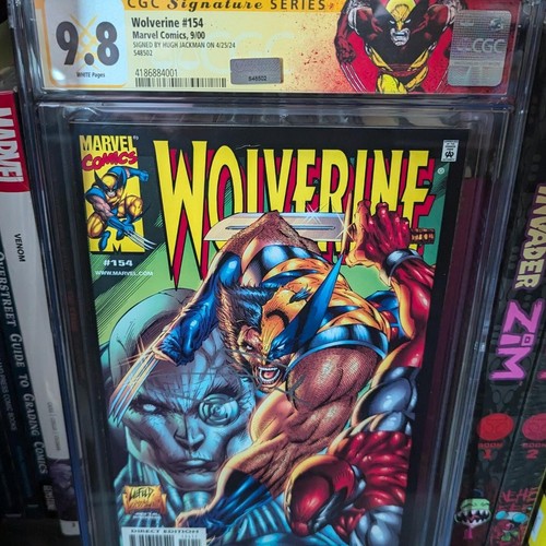 Wolverine 154 cgc 8 - 9.8, firmato