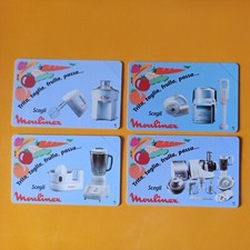 SCHEDE TELEFONICHE SIP LIRA SCHEDE SERIE MOULINEX RARA NUOVA