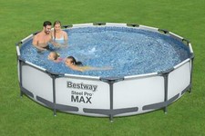 Bestway Piscina 56416 Fuori Terra Rigida rotonda 6473 lt con pompa filtro