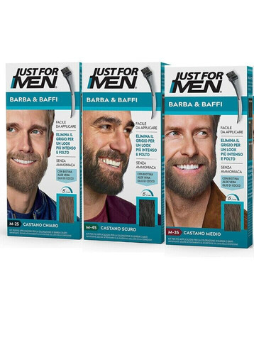 Just for men barba - for, tinta