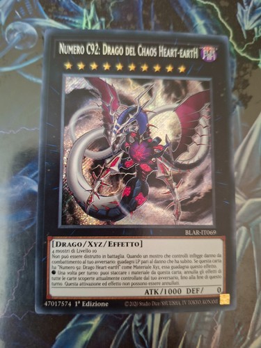Yugioh numero c92 drago - yugioh,