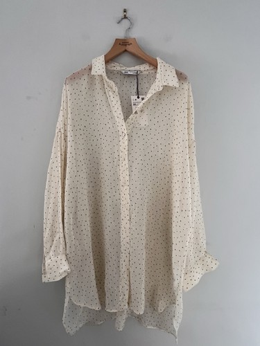 Camicia blusa trasparente - , a