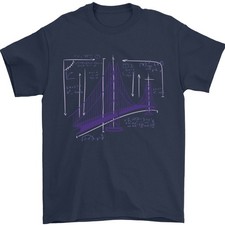 Ponte Equazione Fisica Matematica Smanettone T-Shirt 100% Cotone