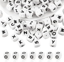 20 Pezzi Perline Silicone Cubo