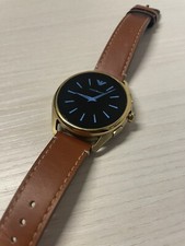Armani Connected 3 Gold - Smartwatch - Cinturino In Pelle