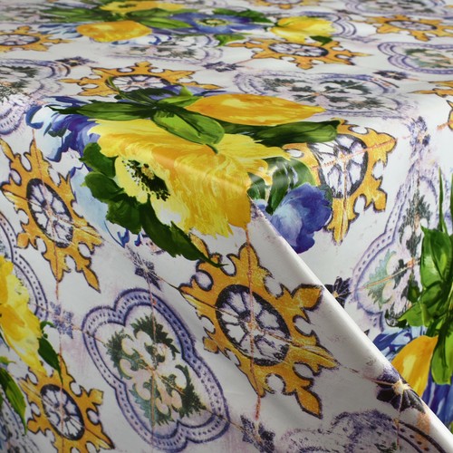 Tela cerata tovaglia fiori - cerata,