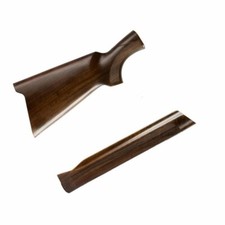 Calcio ed asta per fucile