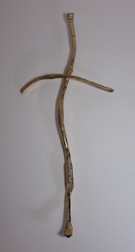 Scultura moderna crocefisso - scultura,