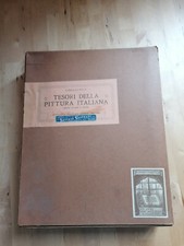Corrado Ricci Tesori della Pittura Italiana Arti Grafiche Bergamo Anni '20 '30