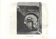 Stampa antica ROMA ARCO DI