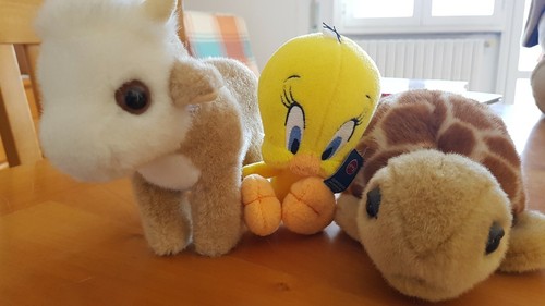 Lotto peluche trudi mucca - di,