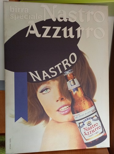 Quadro nastro azzurro peroni - quadro,