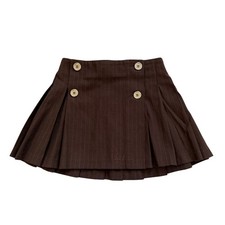 Burberry minigonna plissettata