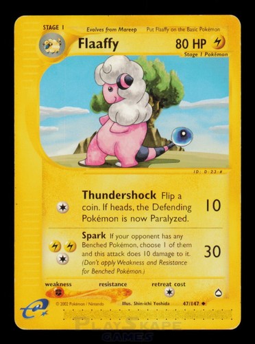 Pokemon card flaaffy 147 - flaaffy, 47/147