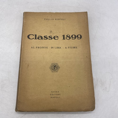 Tullio rispoli classe 1899 - tullio,