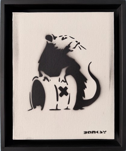 Dismaland 2015 rat with - dismaland,