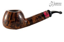 PEDER JEPPESEN Ida Gr. 3 | Fatto a mano in Danimarca | Pipa tubo 9 mm filtro 728