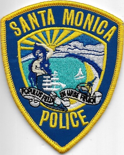 California santa monica - santa, police