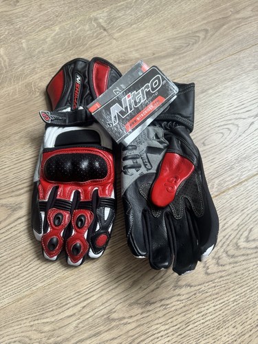 Guanto nitro 101 pelle moto - nitro,