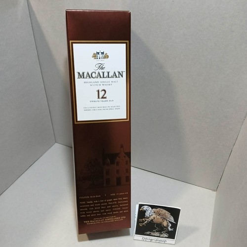 Scatola whisky macallan - scatola, 12