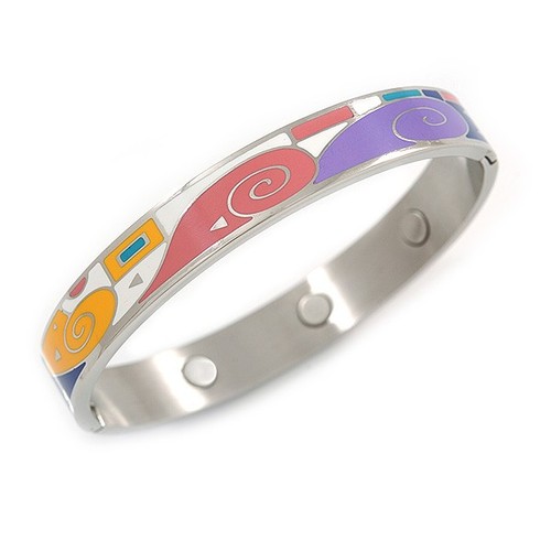 Bracciale magnetico acciaio - magnetico,