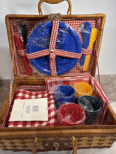 Cestino picnic vintage con - cestino, da