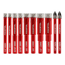 Set Punte Trapano Diamantate -