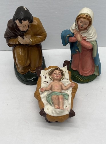 Vintage nativity set holy - nativity,
