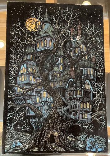 Poster vintage treehouse - vintage,
