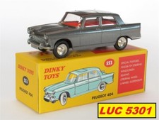 PEUGEOT 404 BERLINE GRISE HORS