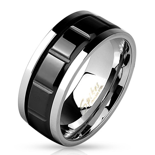 Anello uomo acciaio antistress - anello,