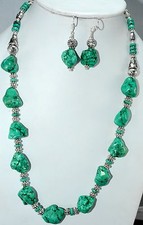 Collana antica orecchini
