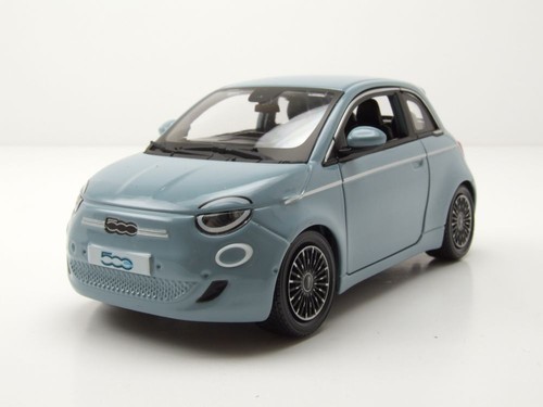 Modellino auto fiat 500e - auto, blu