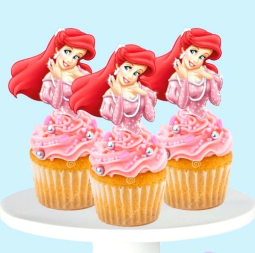Topper per cupcake ariel feste - topper,