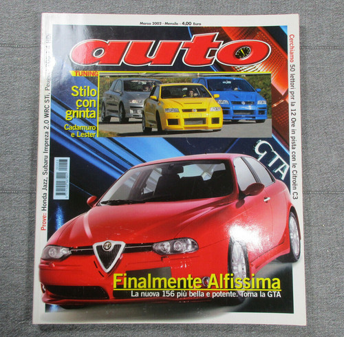 Rivista auto marzo - rivista, 2002