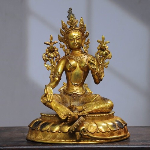 Statua buddha bronzo - , kwan-yin