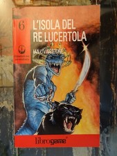 L'isola del Re Lucertola - Ian Livingstone - LibroGame - Edizioni E. Elle - 1991